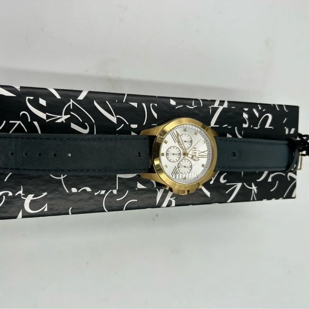 Men’s Versace versus stainless steel watch 44 mm